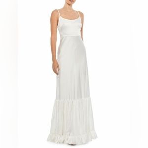 Macduggal Satin Trumpet Gown, dress